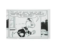 Original Comic Book Art Ink Page 5 Walt Disney's Donald Duck Mr Jones WDC&S #719