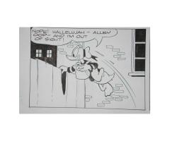 Published 2004 Ink Page 4 Walt Disney's Comics and Stories Original Comic Book Art Donald Duck