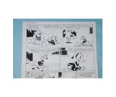 2004 Van Horn Original Ink Page 3 Walt Disney's Comic Book Art Donald Duck