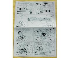 2003 Walt Disney’s Comics and Stories #667 Original Comic Book Art Ink Page 7 Donald Duck