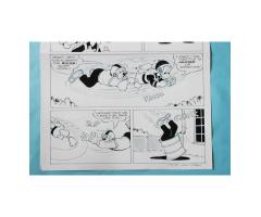 Ink Page 5 Walt Disney's Comics and Stories #667 Original Comic Book Art Donald Duck