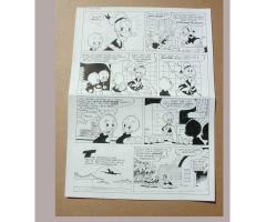 Ink Page 10 Walt Disney's Comic Book Art Uncle Scrooge #298